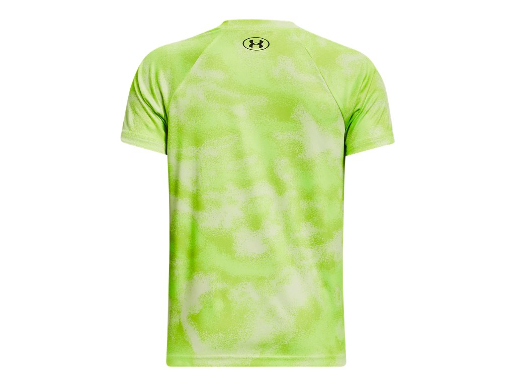 Under Armour Boys Tech Big Logo Printed Short Sleeve Shirt - Quick-Drying