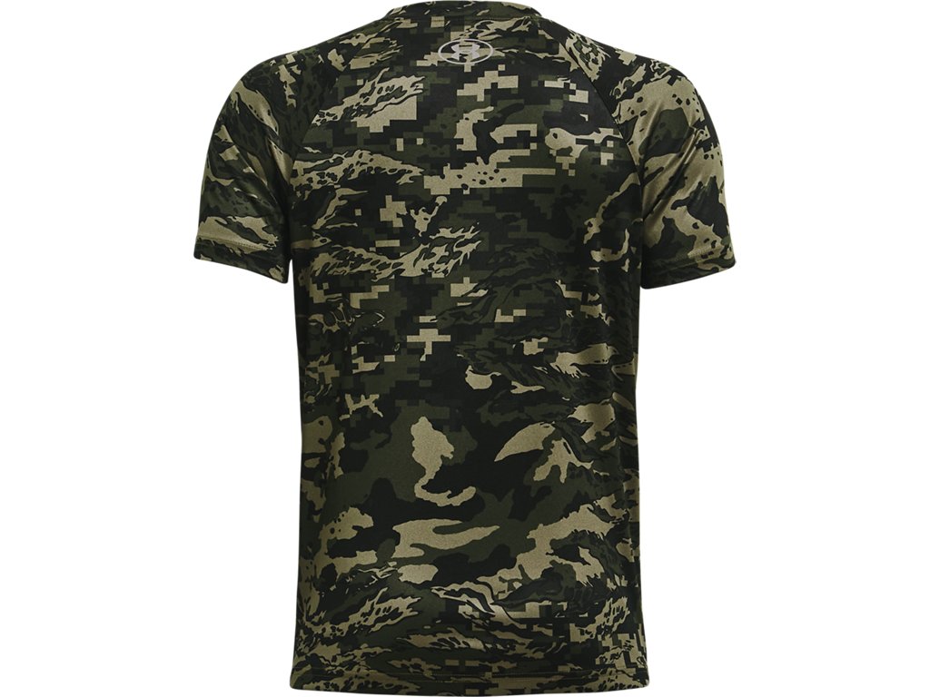 Under Armour Boys Tech Big Logo Printed Short Sleeve Shirt - Quick-Drying