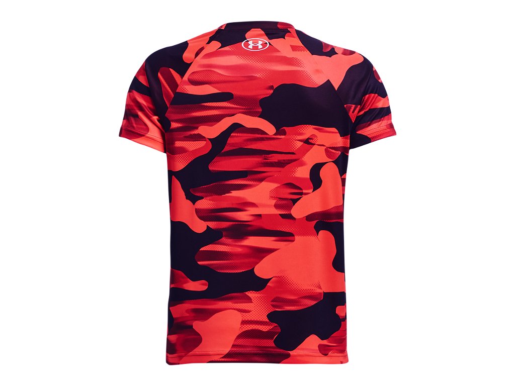 Under Armour Boys Tech Big Logo Printed Short Sleeve Shirt - Quick-Drying