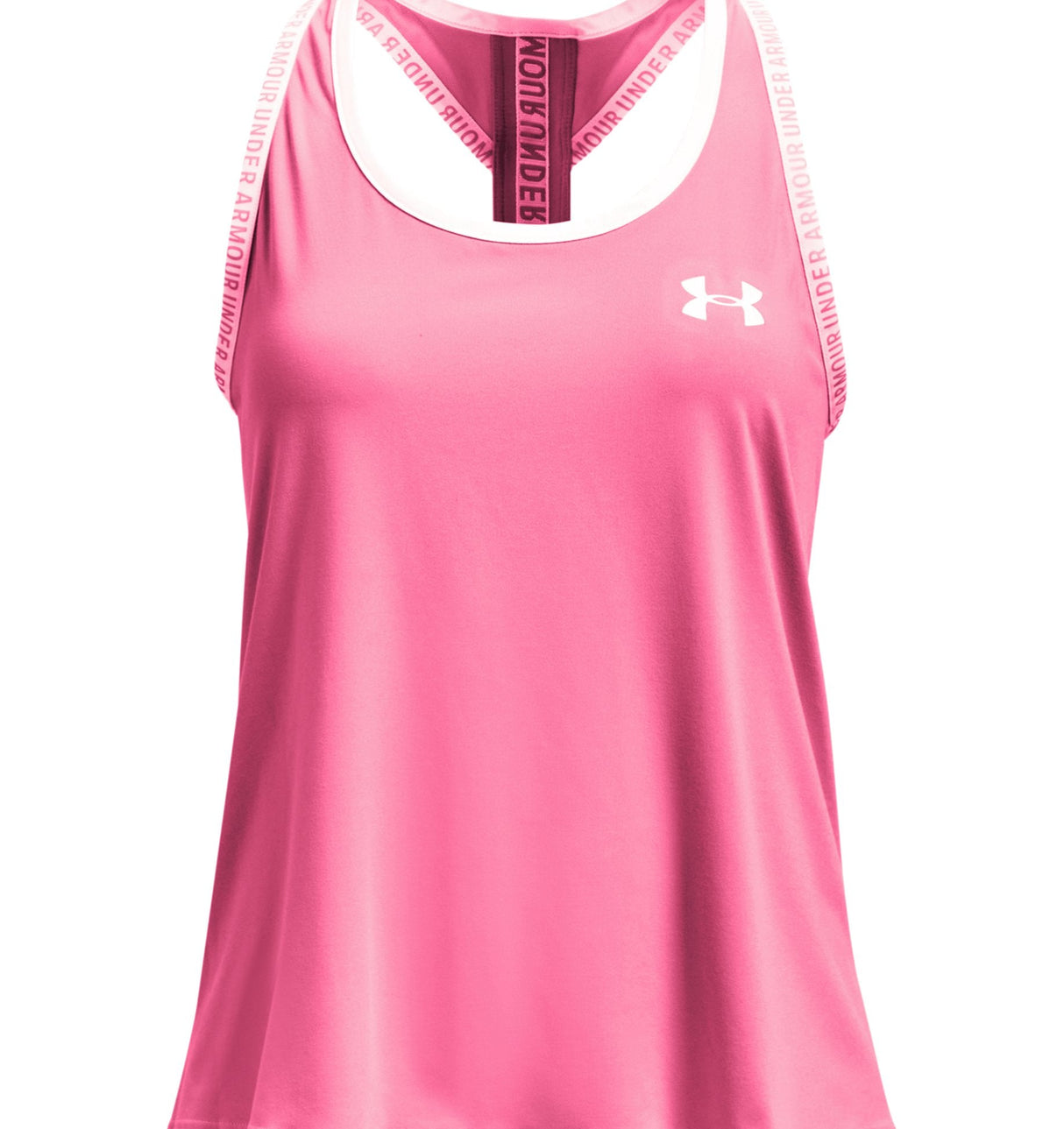Under Armour Girls Knockout Tank Top - Breathable and Sweat-Wicking