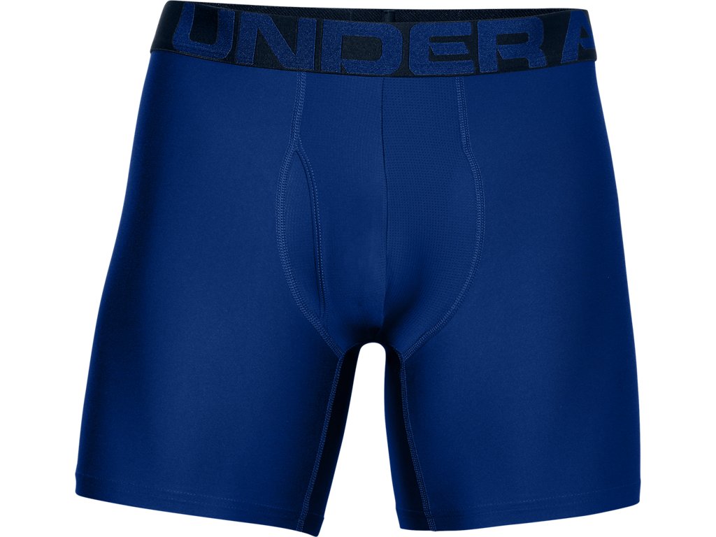 Under Armour Mens UA Tech 6 Inch Boxerjock Apparel - Breathable Fabric