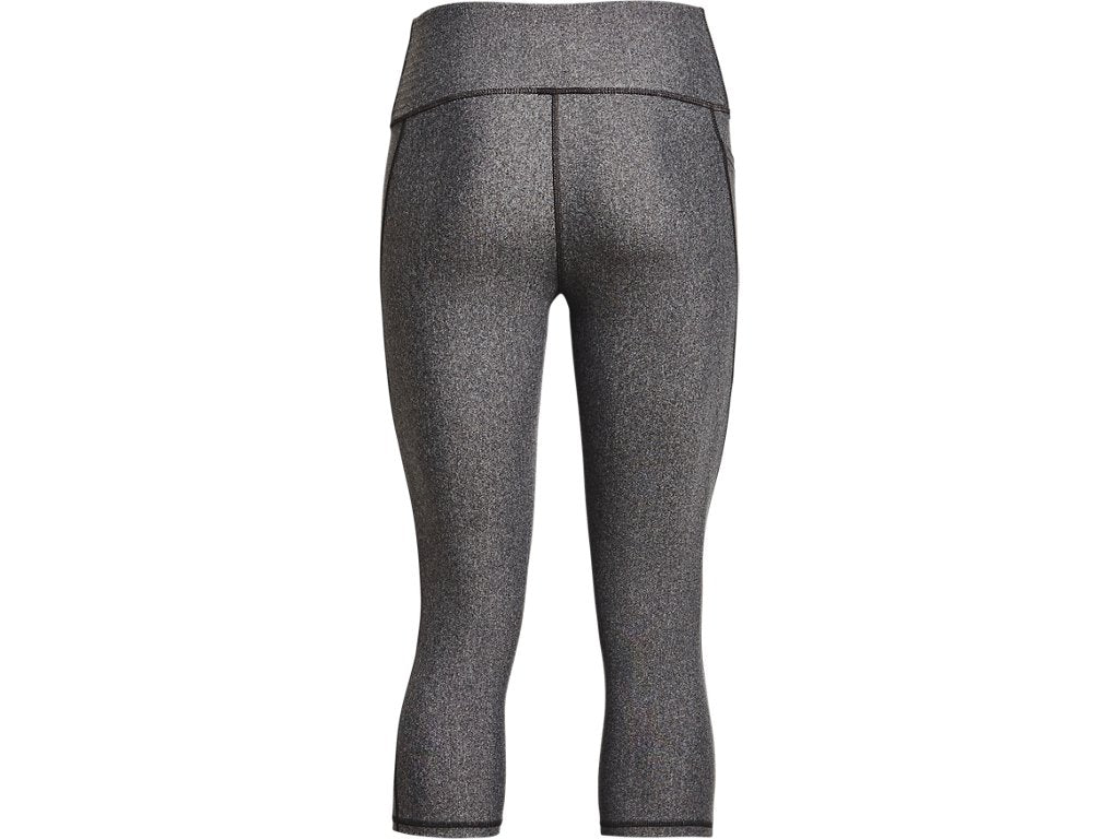 Under Armour Womens HeatGear No-Slip Waistband Capris - Ultra-Tight Fit and Sweat Wicking