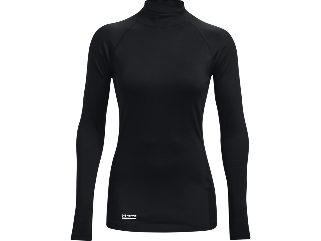 Under Armour Womens Tactical ColdGear Infrared Base Mock Long Sleeve - Heat Retention Technology