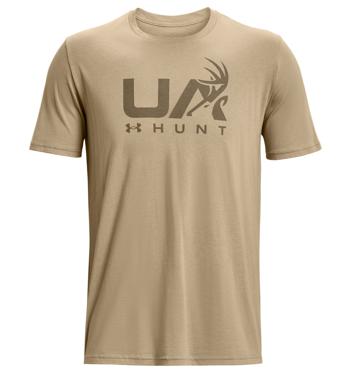 Under Armour Mens Antler Hunt Logo T-Shirt - Quick-Drying and comfortable