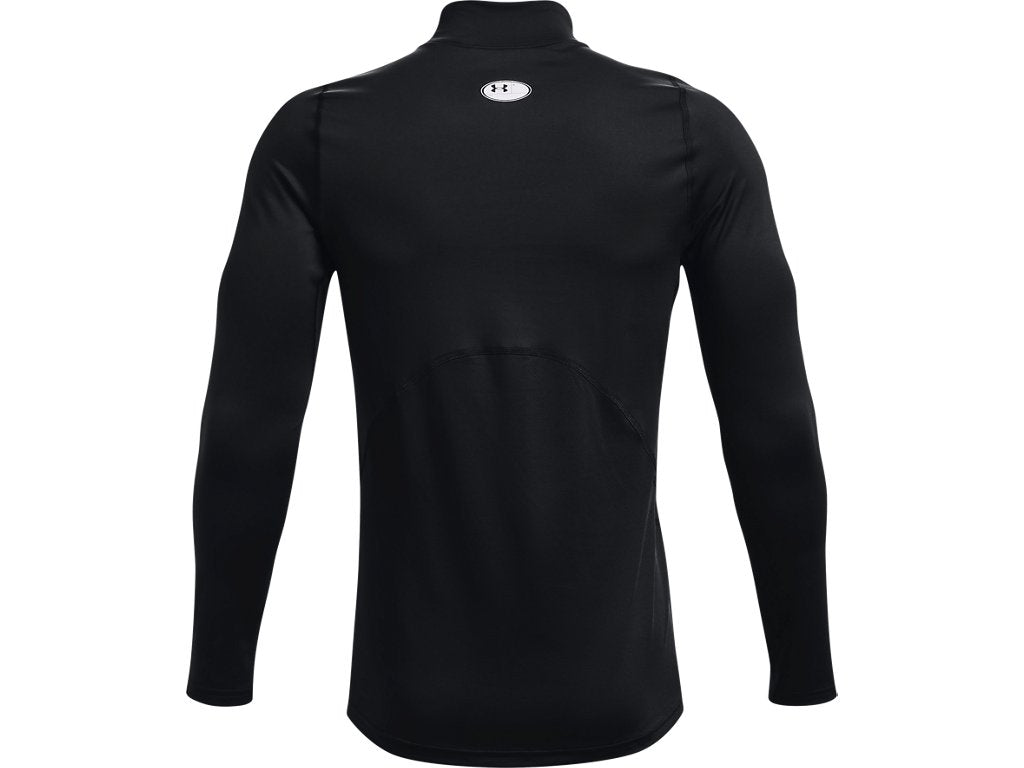 Under Armour Mens ColdGear Fitted Mock Baselayer - Dual Layer Warmth and Fast Drying