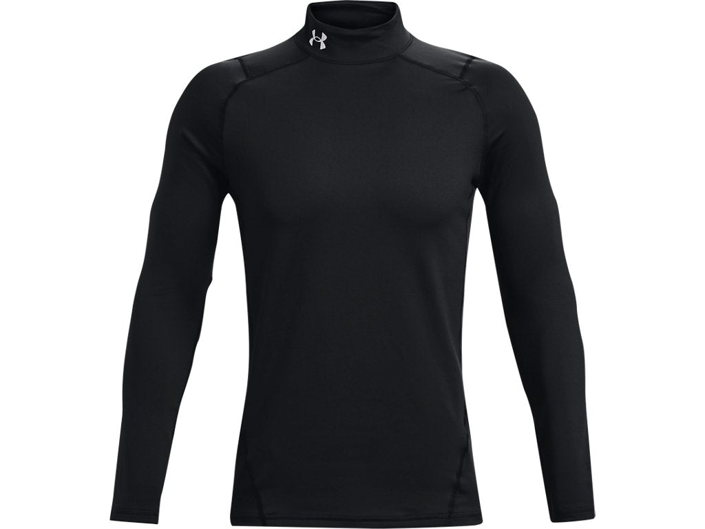 Under Armour Mens ColdGear Fitted Mock Baselayer - Dual Layer Warmth and Fast Drying