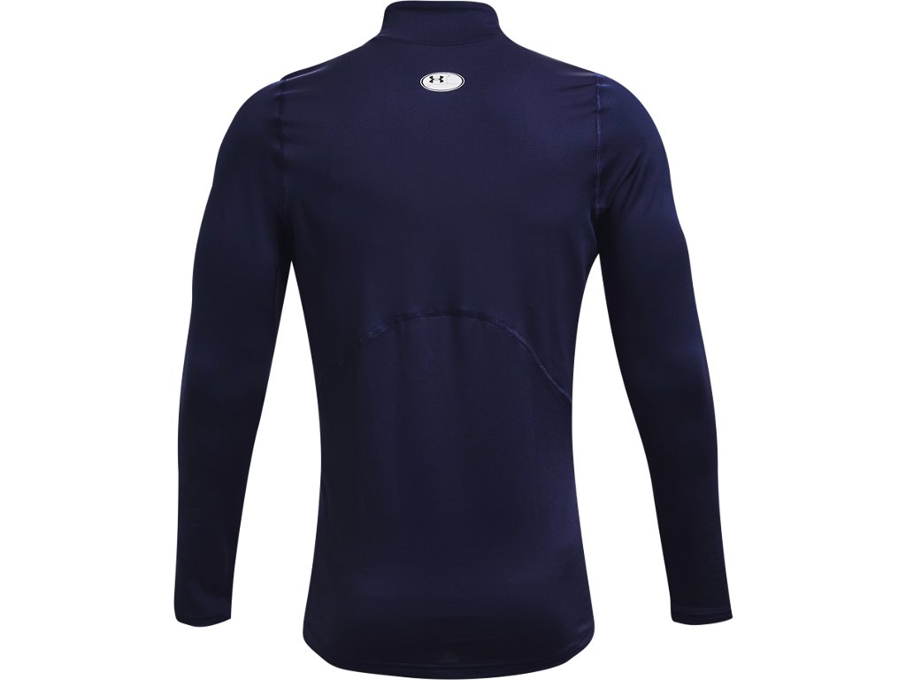 Under Armour Mens ColdGear Fitted Mock Baselayer - Dual Layer Warmth and Fast Drying