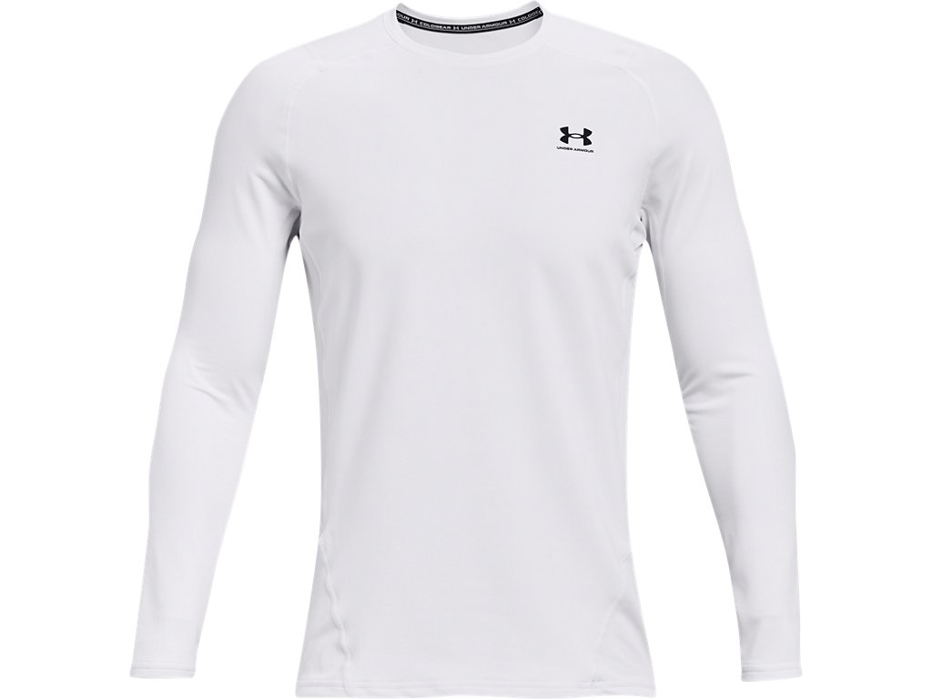 Under Armour Mens ColdGear Fitted Crew Long Sleeve - Dual-Layer Warmth and Comfort