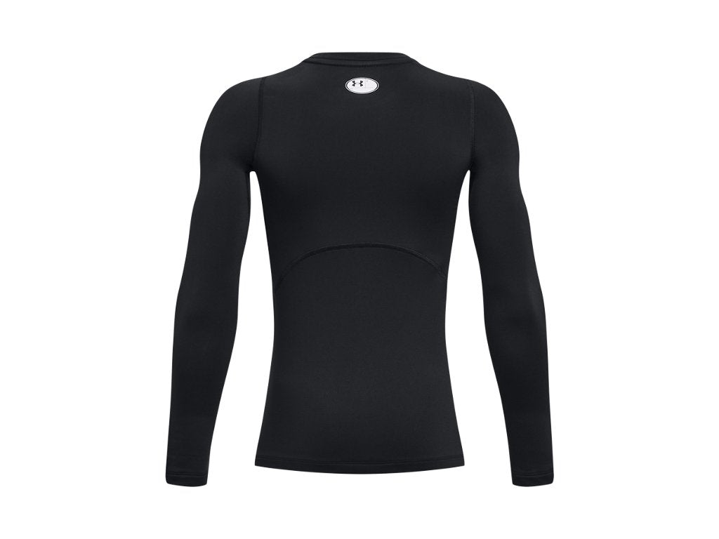 Under Armour Boys ColdGear Long Sleeve Baselayer - Dual-Layer Fabric