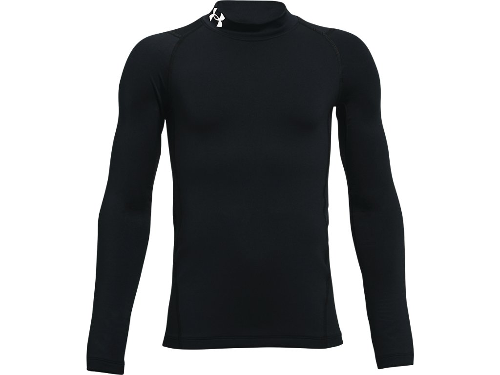 Under Armour Boys ColdGear Mock Long Sleeve - Dual-Layer Warmth