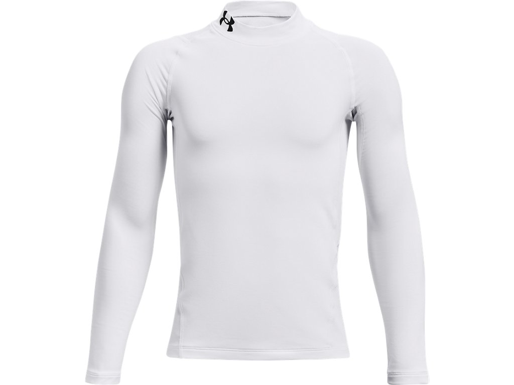 Under Armour Boys ColdGear Mock Long Sleeve - Dual-Layer Warmth