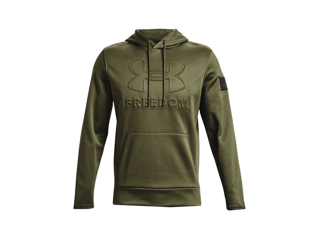 Under Armour Mens UA Freedom Embossed Hoodie - Water Repellent