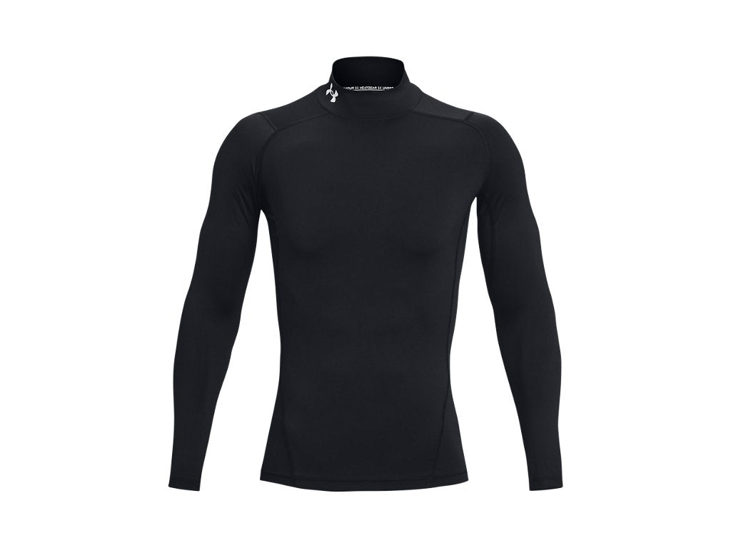 Under Armour Mens HeatGear Mock Long Sleeve Baselayer - Sweat Wicking