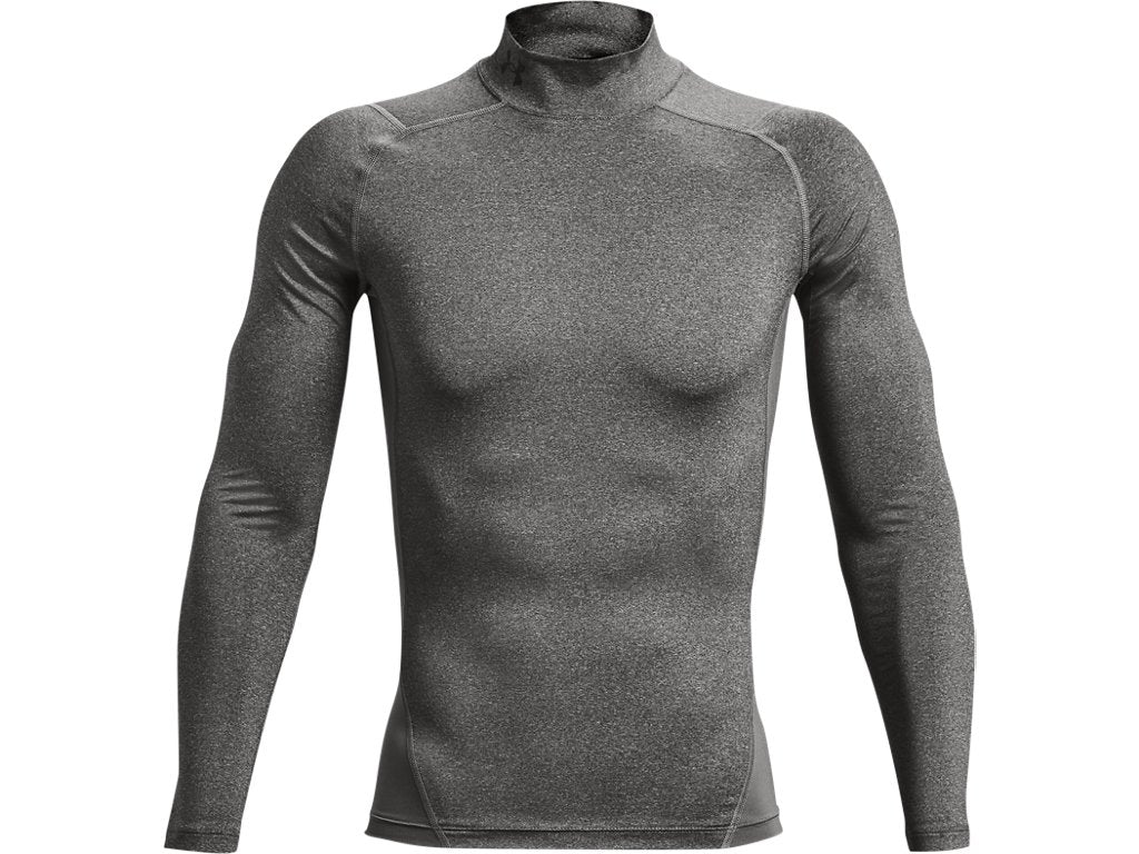 Under Armour Mens HeatGear Mock Long Sleeve Baselayer - Sweat Wicking