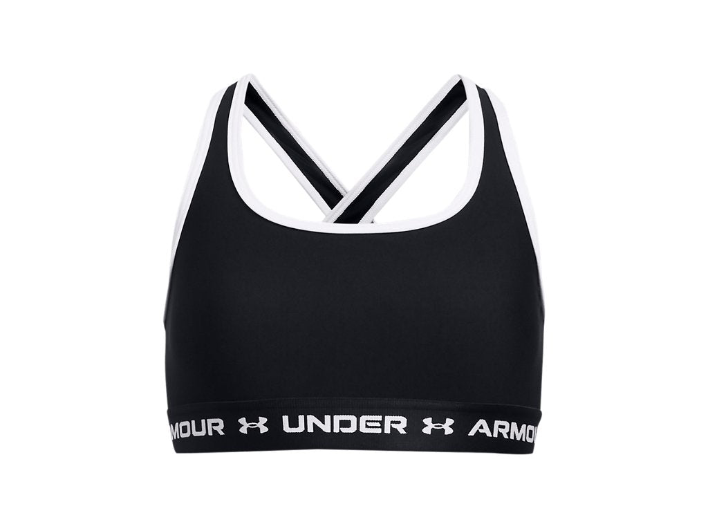Under Armour Girls Crossback Sports Bra - Sweat Wicking