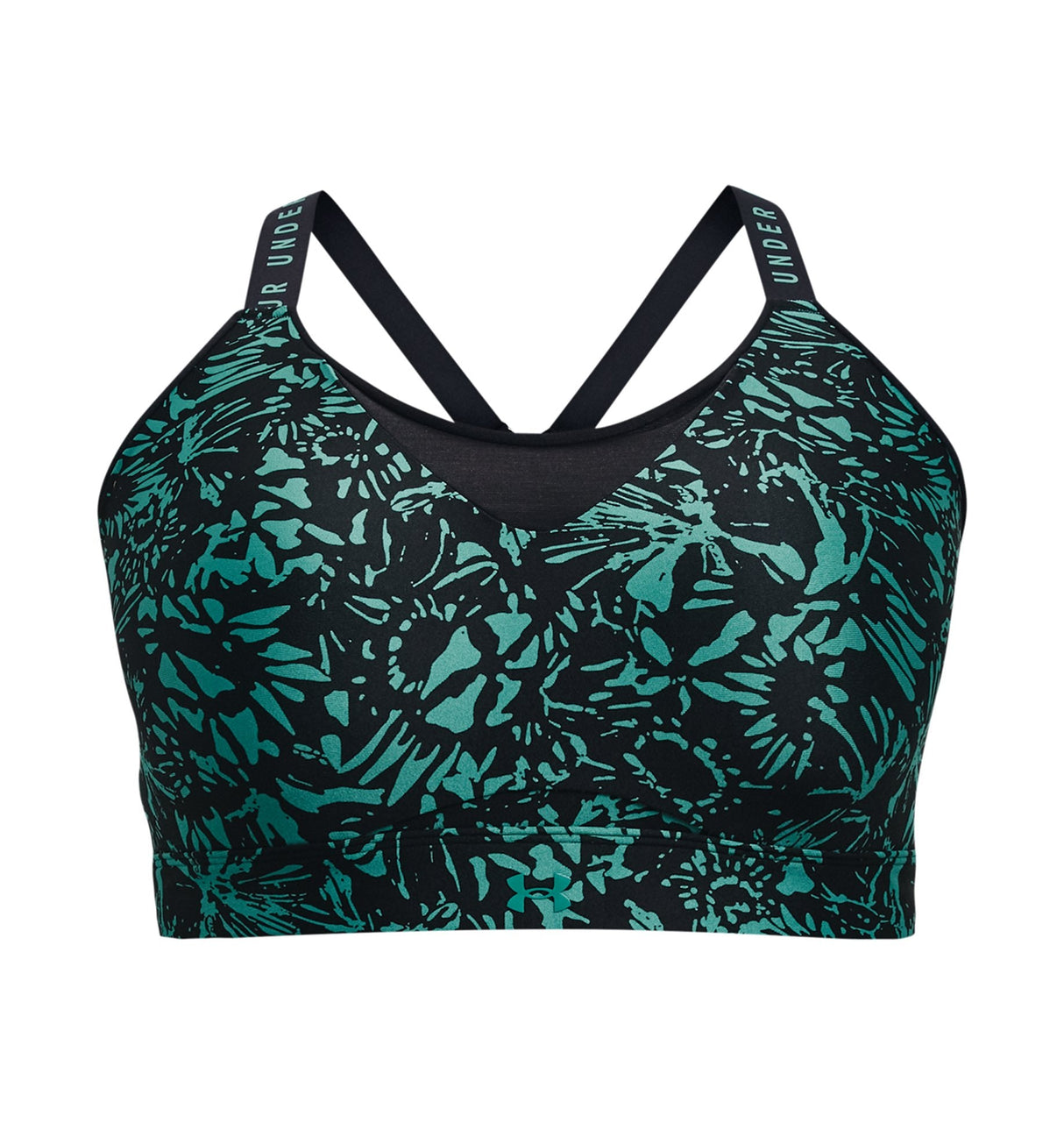 Under Armour Women Infinity High Printed Sports Bra - Aerodynamic Padding