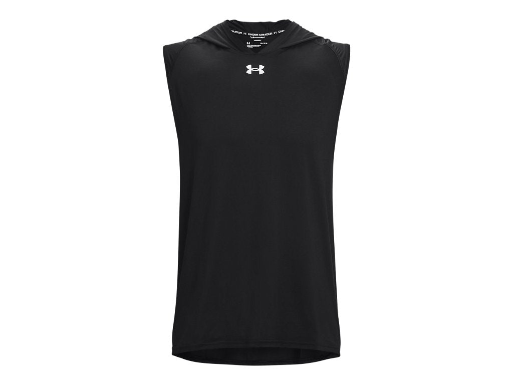 Under Armour Mens Knockout Team Sleeveless Hoodie - Quick-Drying Apparel