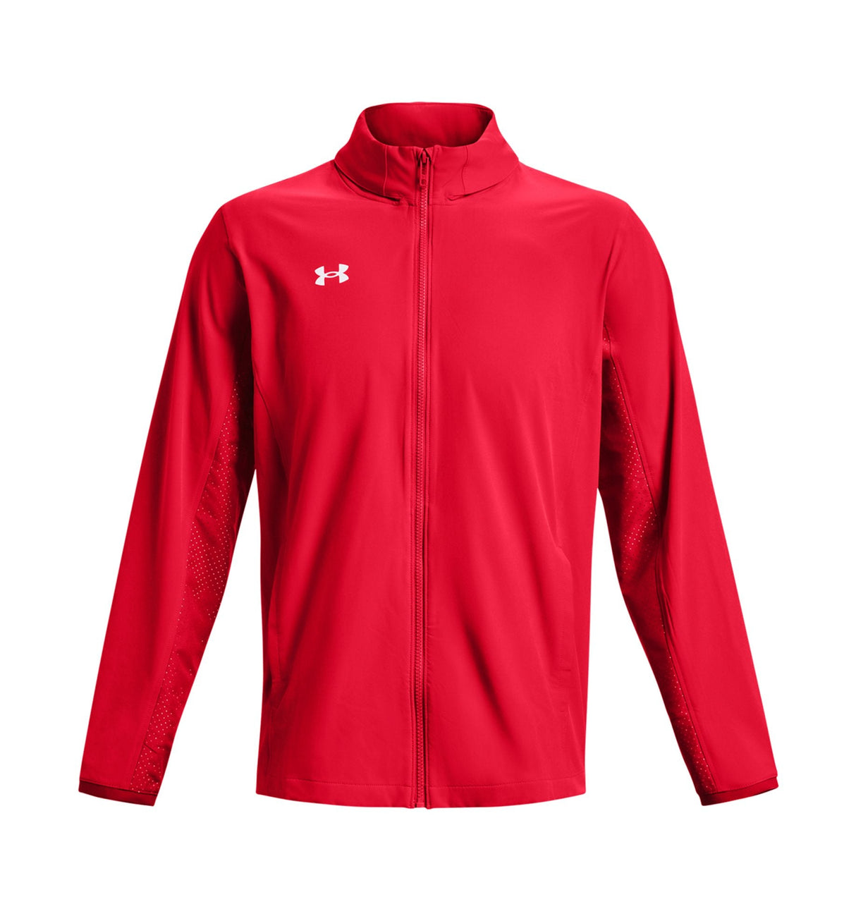 Under Armour Mens Squad 3.0 Warm-Up Full-Zip Jacket - Water Resistant