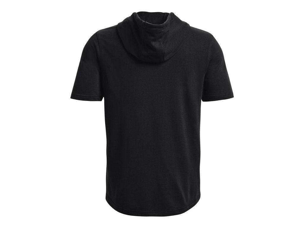 Under Armour Mens UA Rival Terry Short Sleeve Hoodie - Lightweight French Terry Material