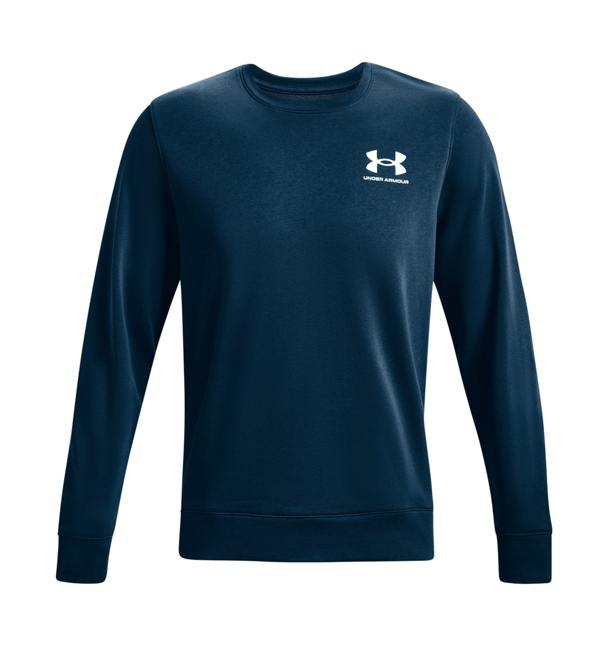 Under Armour Mens UA Rival Terry Long Sleeve Crew - Lightweight French Terry Material