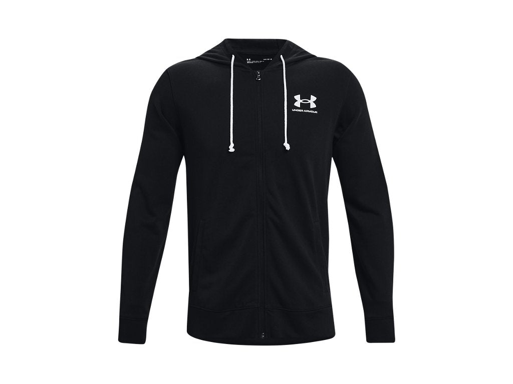 Under Armour Mens UA Rival Terry Full-Zip Long Sleeve - Lightweight French Terry