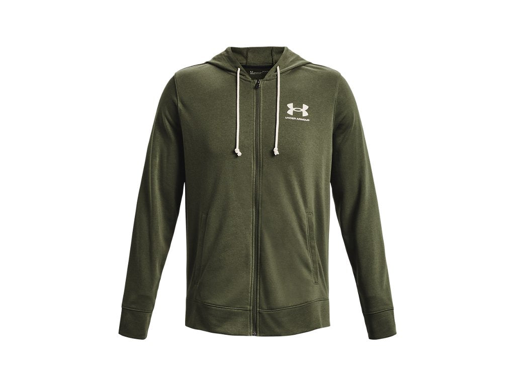 Under Armour Mens UA Rival Terry Full-Zip Long Sleeve - Lightweight French Terry