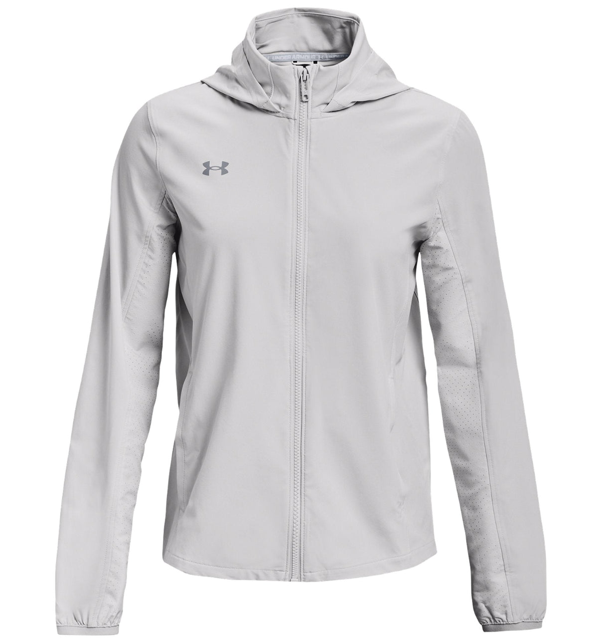 Under Armour Womens Squad 3.0 Warm-Up Full-Zip Jacket - Water Resistant