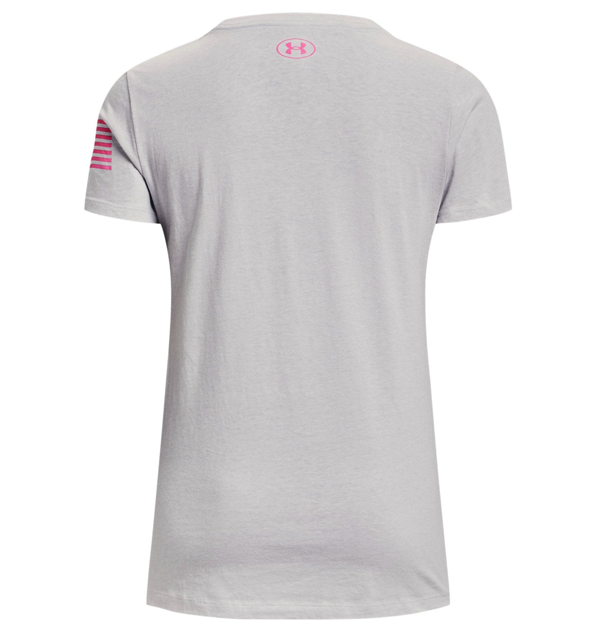 Under Armour Womens UA Freedom Logo T-Shirt - Quick-Drying Cotton Blend