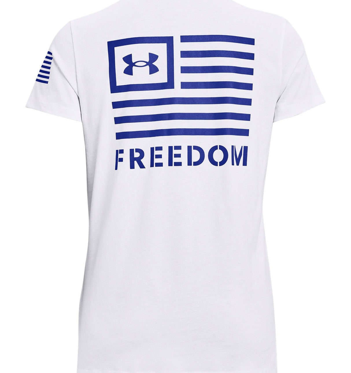 Under Armour Womens Freedom Banner T-Shirt - Quick-Drying Cotton Blend