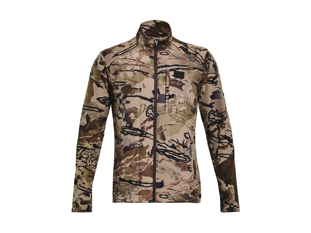 Under Armour Mens UA Sprint Hybrid Camo Jacket - Durable and Insulated