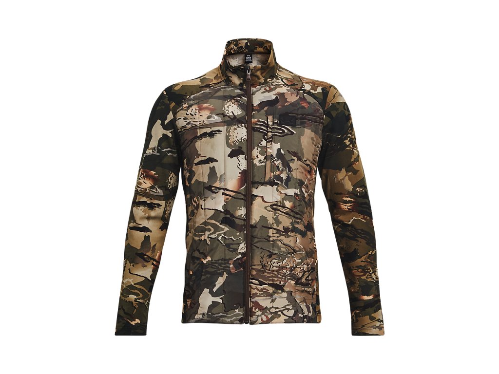 Under Armour Mens UA Sprint Hybrid Camo Jacket - Durable and Insulated