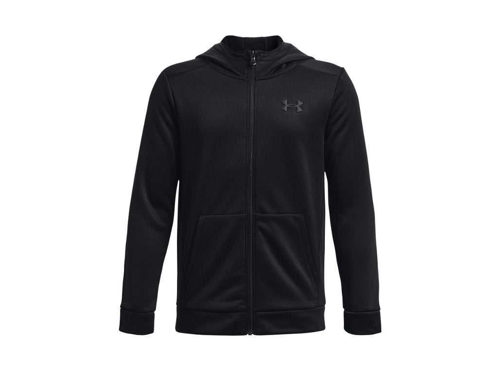 Under Armour Boys Armour Fleece Full-Zip Hoodie - Breathable and Stretchy