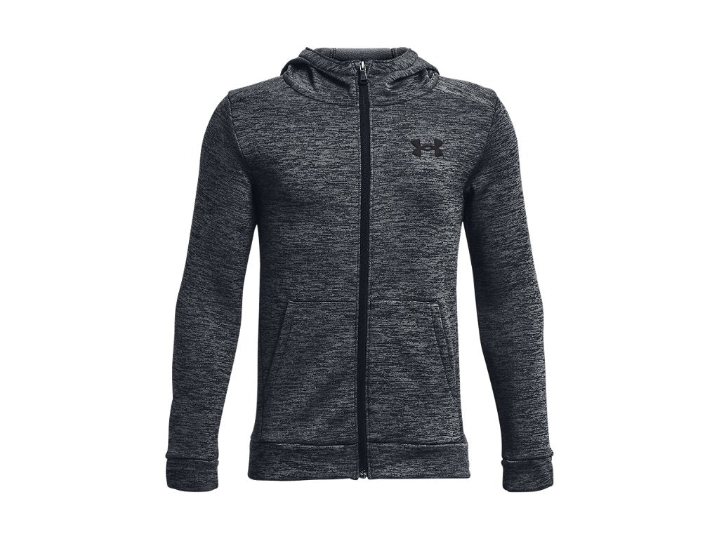 Under Armour Boys Armour Fleece Full-Zip Hoodie - Breathable and Stretchy