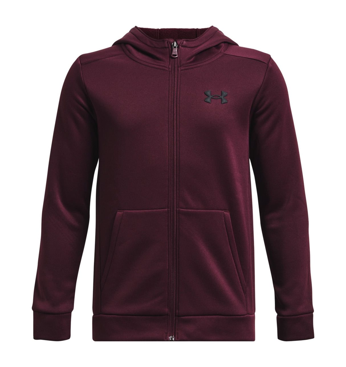 Under Armour Boys Armour Fleece Full-Zip Hoodie - Breathable and Stretchy