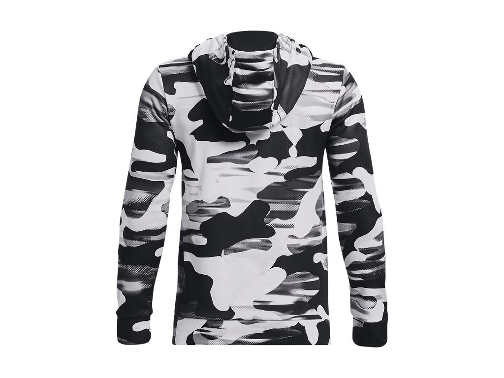 Under Armour Boys Armour Fleece Printed Hoodie Apparel - Scuba Neck Design