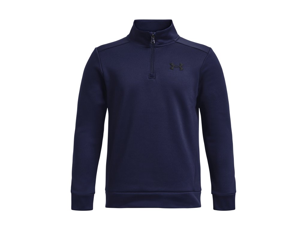 Under Armour Boys Armour Fleece Quarter Zip - Breathable and Stretchy