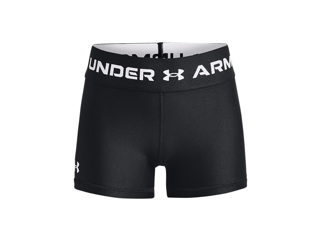 Under Armour Girls HeatGear Shorty Shorts - Breathable and Quick Drying