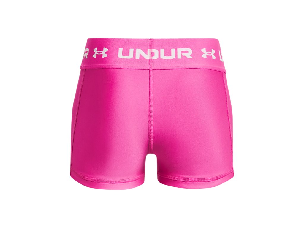Under Armour Girls HeatGear Shorty Shorts - Breathable and Quick Drying