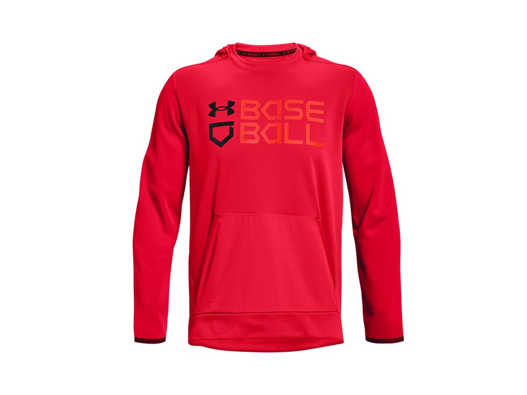 Under Armour Men's UA Baseball Graphic Hoodie - Armour Fleece Warmth