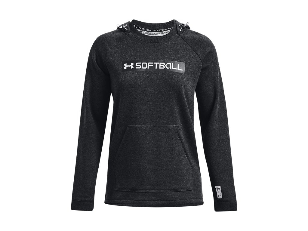 Under Armour Women's UA Softball Hoodie - Ultra-Soft Cotton Blend Fleece