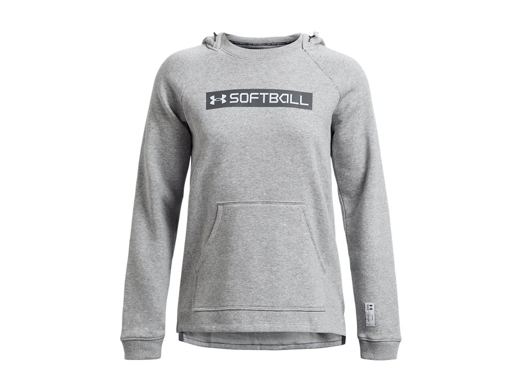 Under Armour Women's UA Softball Hoodie - Ultra-Soft Cotton Blend Fleece