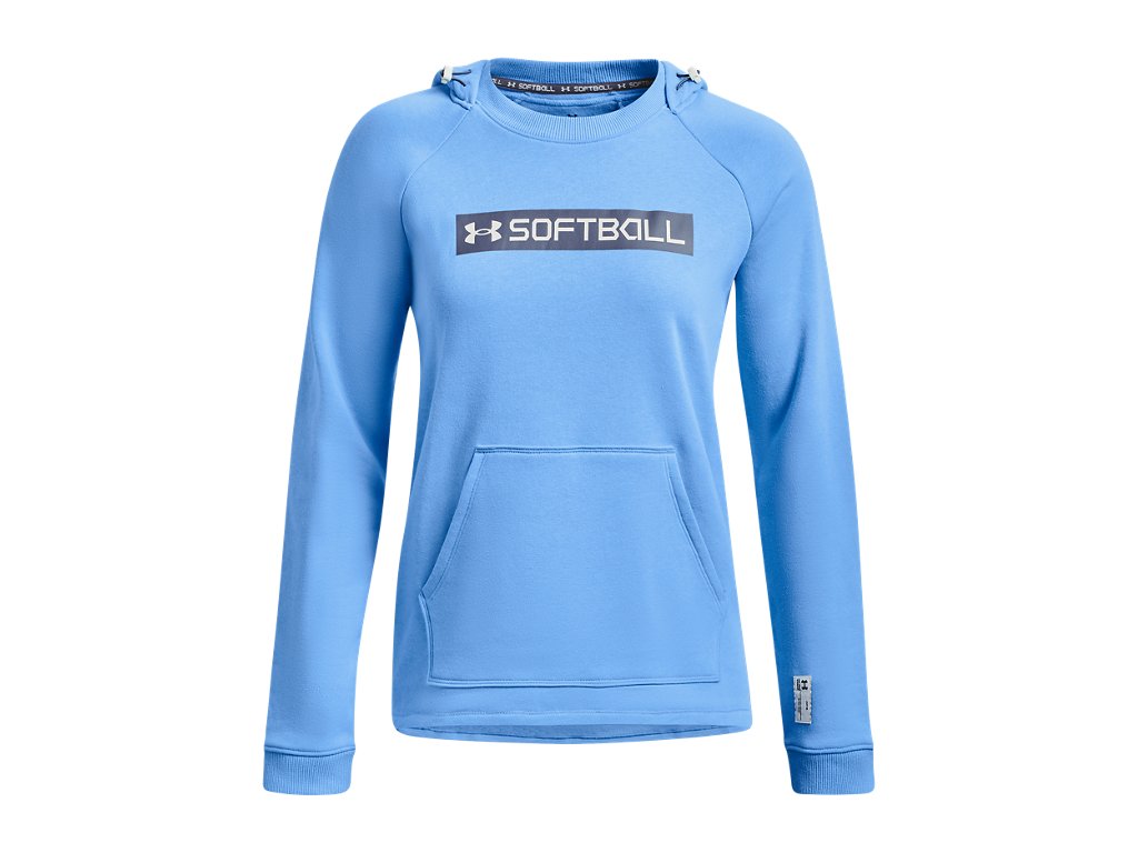 Under Armour Women's UA Softball Hoodie - Ultra-Soft Cotton Blend Fleece
