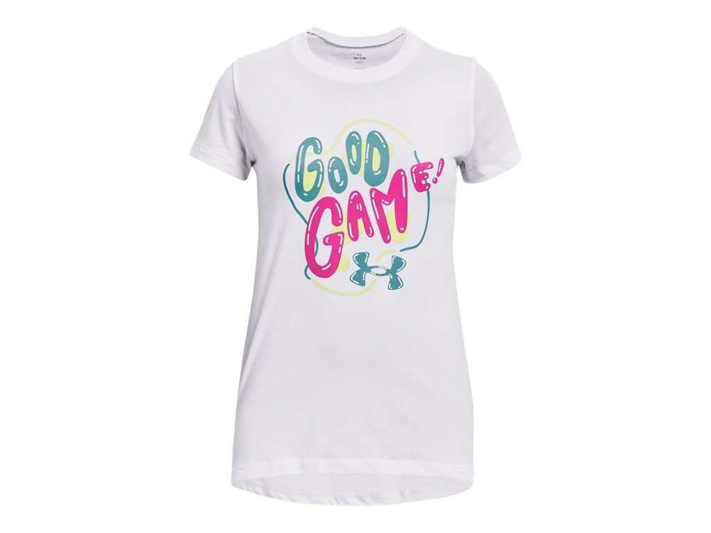 Under Armour Girls Good Game Short Sleeve T-Shirt - Quick-Drying Comfort