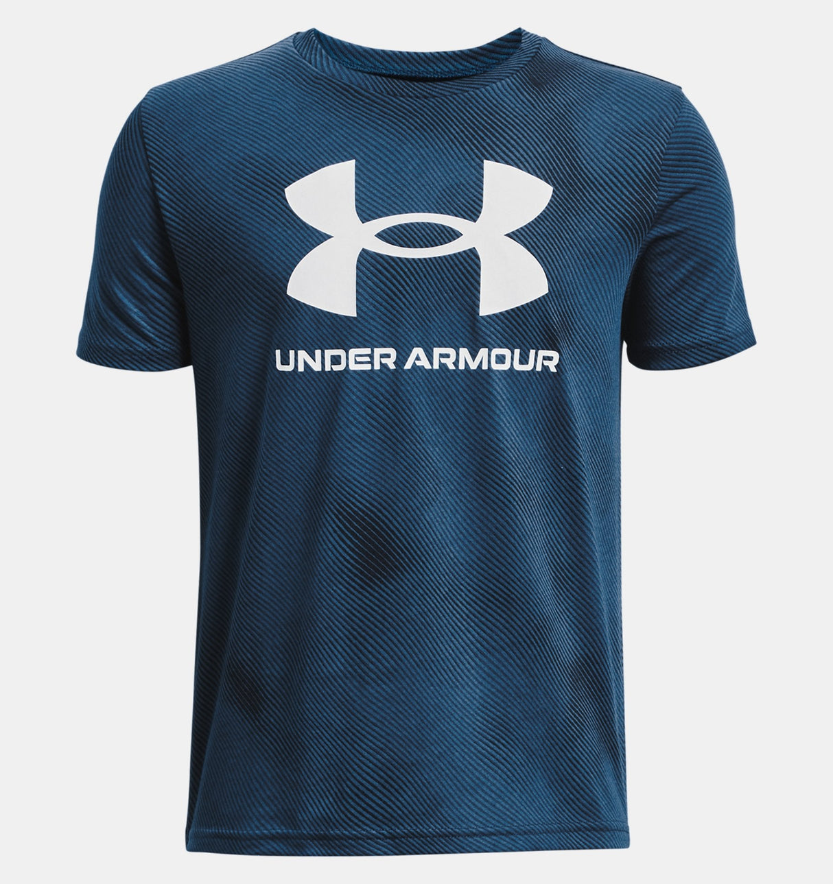 Under Armour Boys Logo Printed Short Sleeve T-Shirt - Quick-Drying Fabric