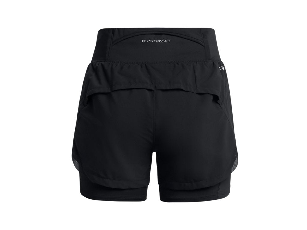 Under Armour Women's UA Run Stamina 2-in-1 Shorts - Iso-Chill Compression Technology