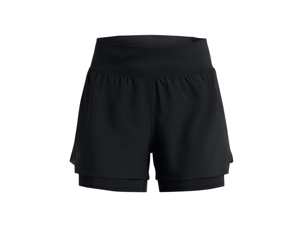 Under Armour Women's UA Run Stamina 2-in-1 Shorts - Iso-Chill Compression Technology