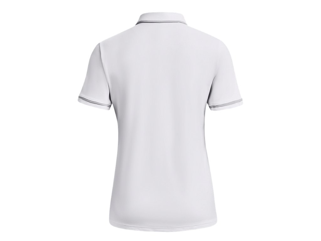 Under Armour Womens Team Tipped Polo - Breathable and Lightweight