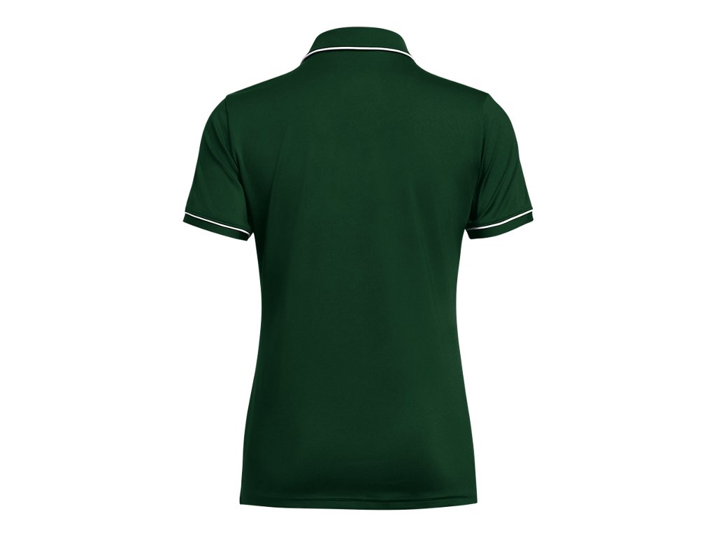 Under Armour Womens Team Tipped Polo - Breathable and Lightweight