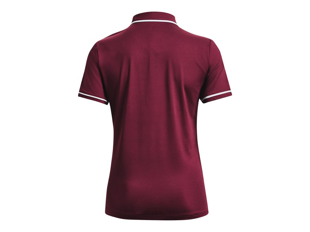 Under Armour Womens Team Tipped Polo - Breathable and Lightweight