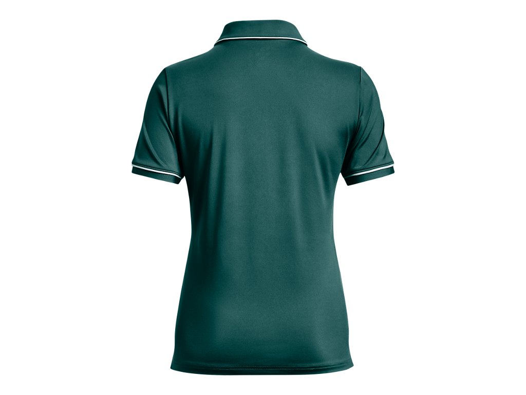 Under Armour Womens Team Tipped Polo - Breathable and Lightweight
